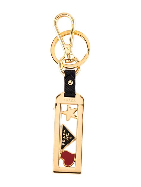 prada letter keychain|prada keychains for women.